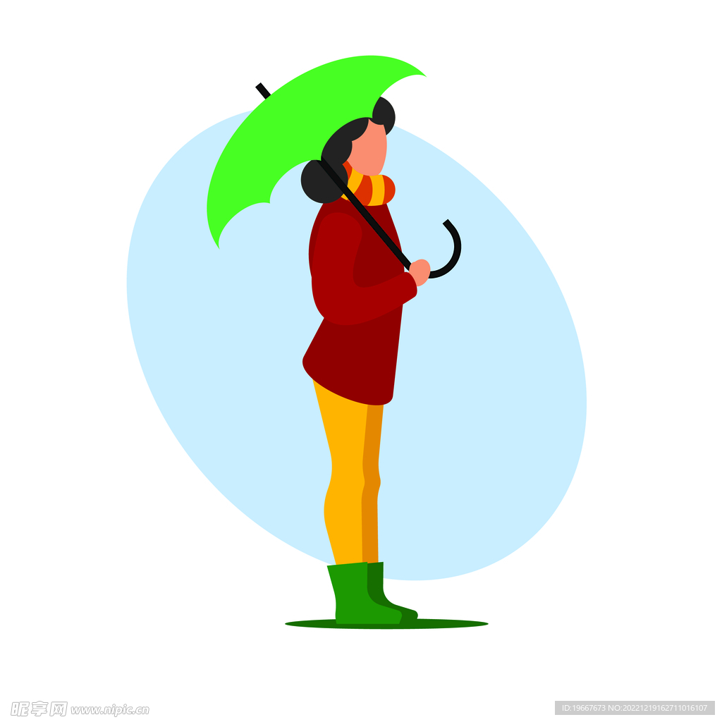 人物插画  