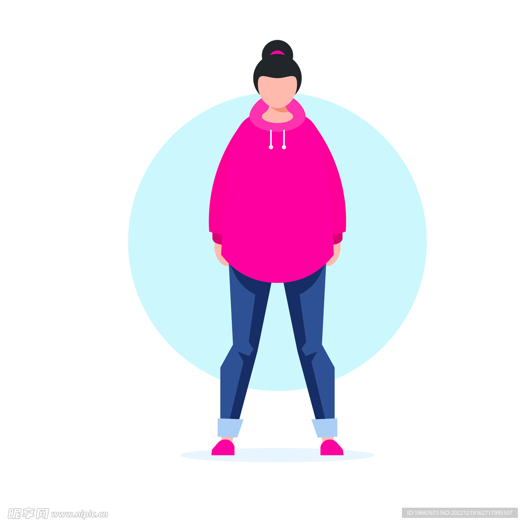 人物插画  