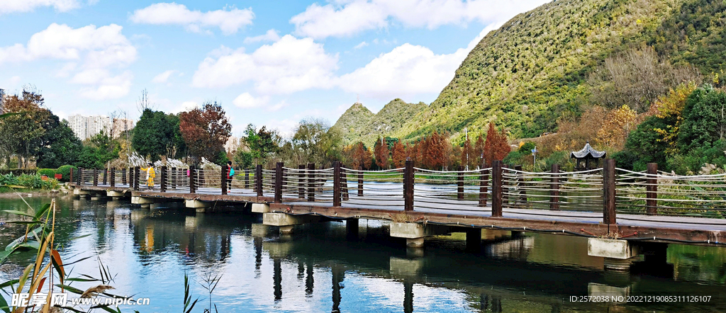 贵州花溪十里河滩湿地