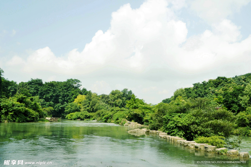 贵州花溪十里河滩湿地