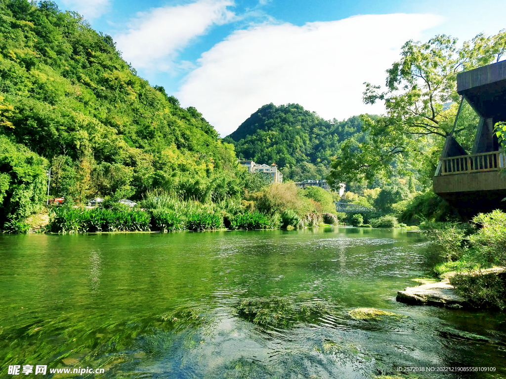 贵州花溪十里河滩湿地