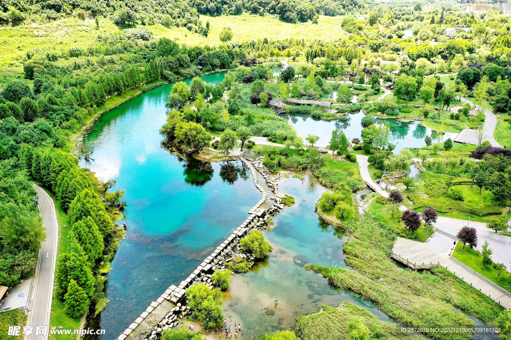 贵州花溪十里河滩湿地