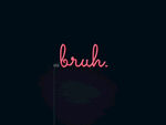 霓虹效果字体