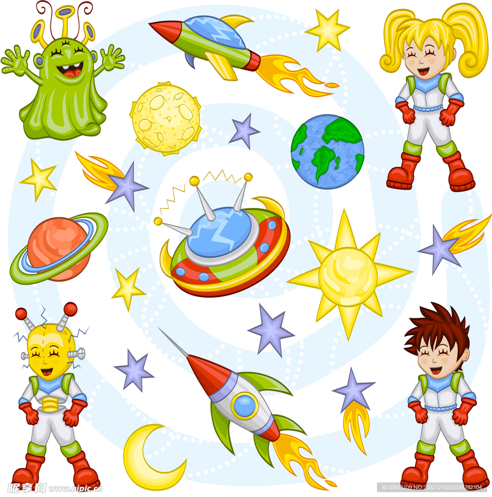 卡通宇宙探索人物设计