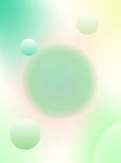 绿色清新梦幻背景