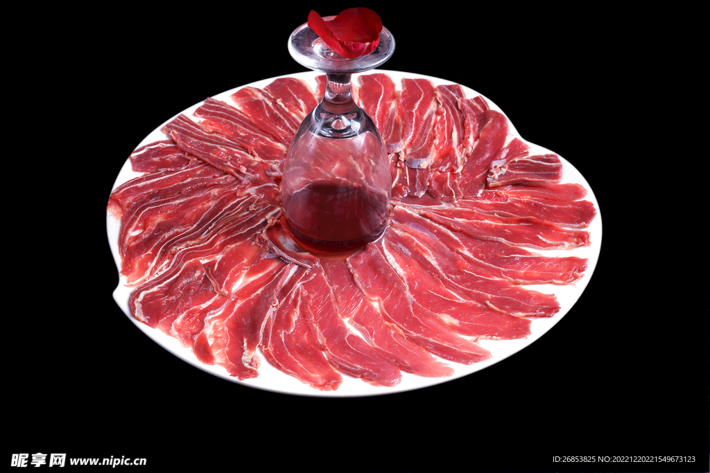 红酒浸牛展肉