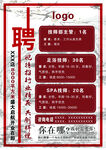 招聘行业精英展架
