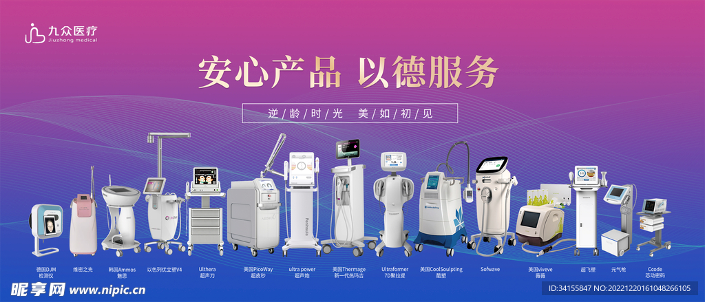 医美仪器汇总