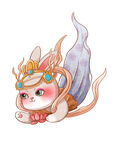 天仙莲花兔子
