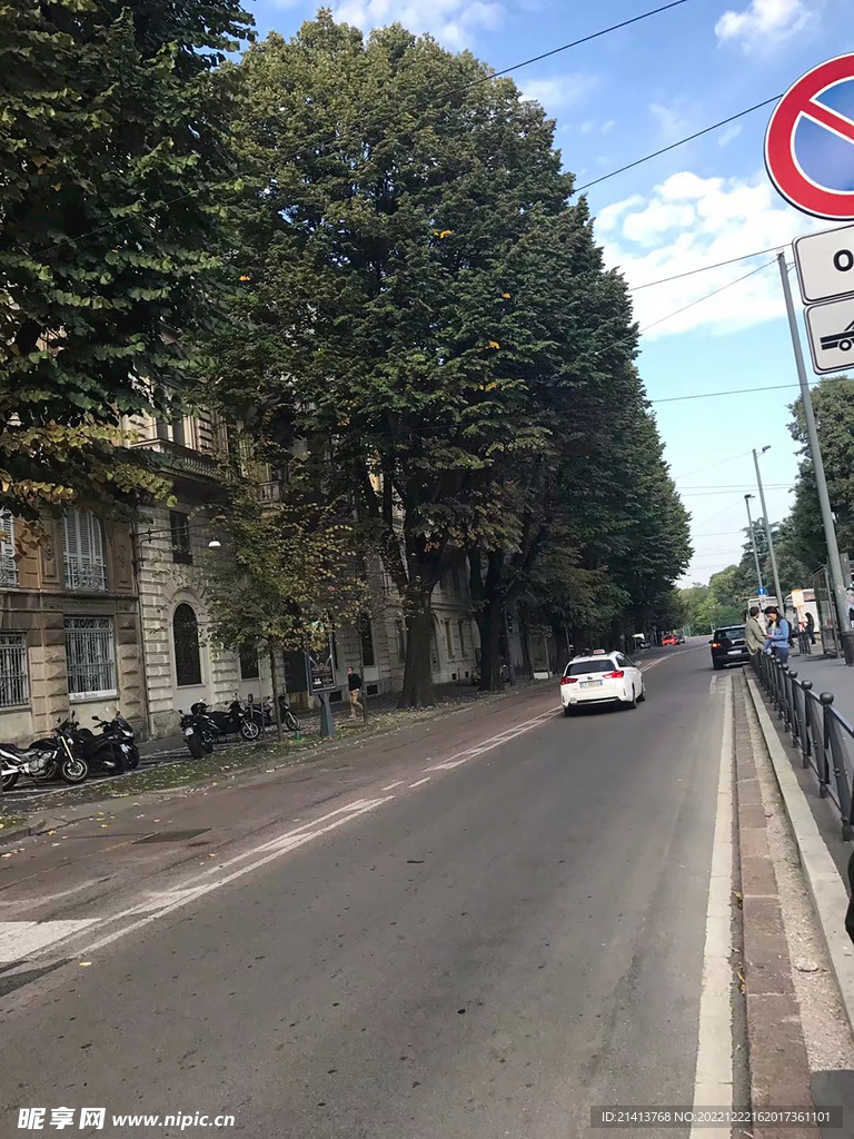 道路马路风景 