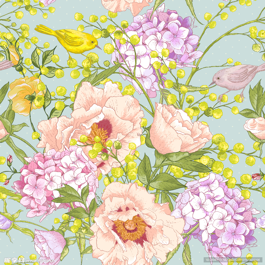 手绘花