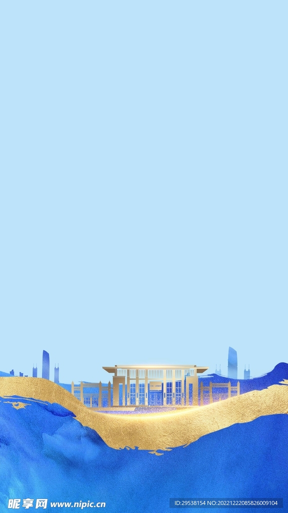 新中式背景