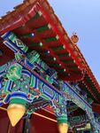 古代古风古典屋檐摄影素材背景图