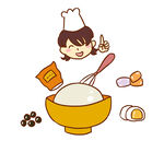 美食插画