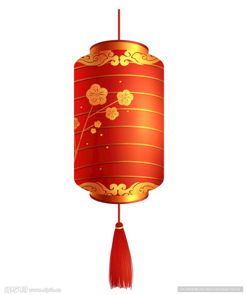 春节红色灯笼