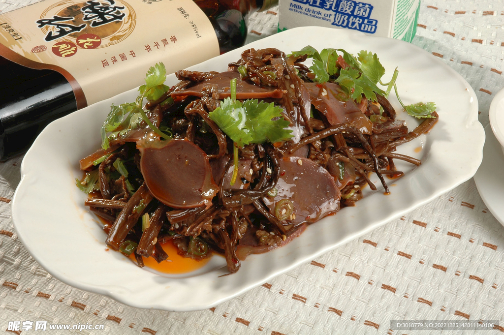茶树菇拦鹅胗