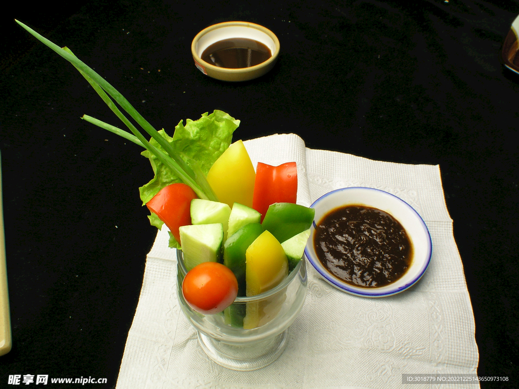 沾酱菜