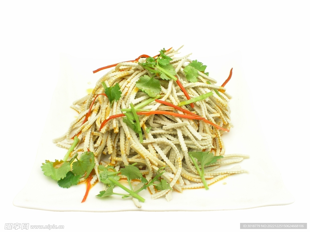 拌豆腐丝