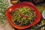 潮菜拌鱼皮