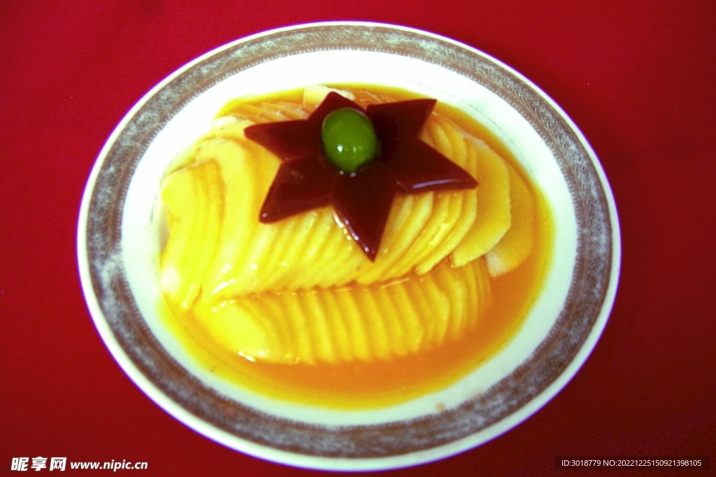 橙汁鸭梨