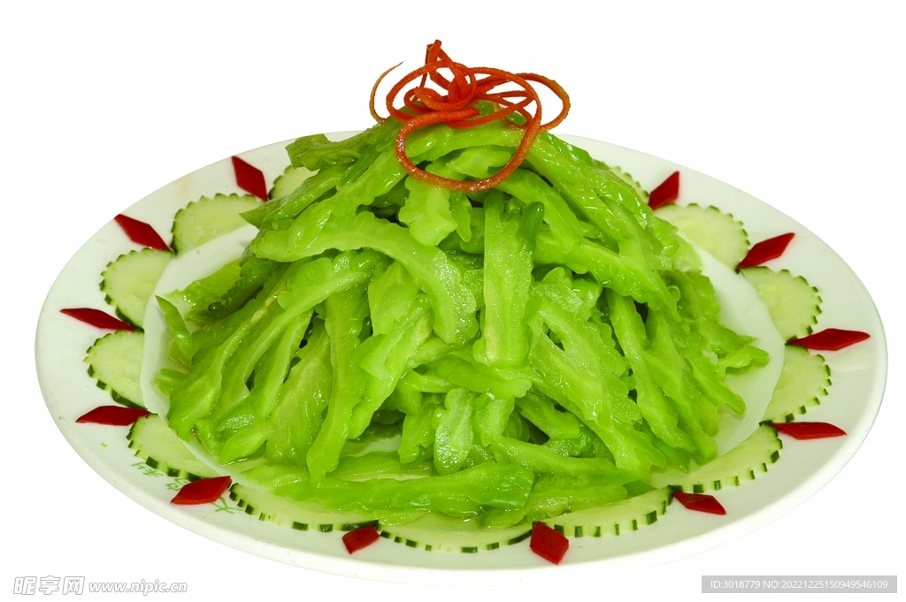 葱油凉瓜