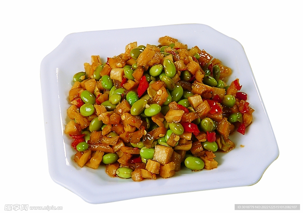 脆萝卜毛豆