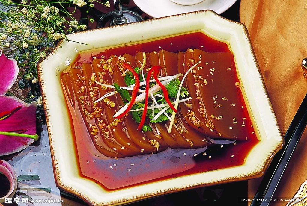 顶香肉冻