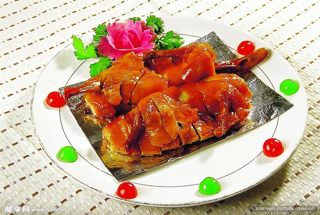 吊烧琵琶鸭