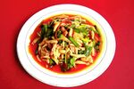 红油鸭肠