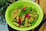 黄豆芽拌面筋