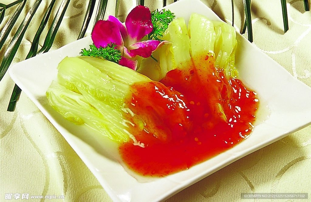 鸡酱娃娃菜