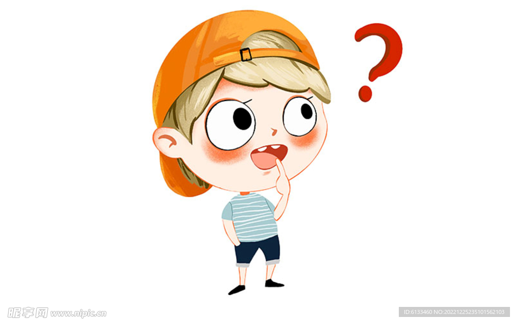 卡通小孩