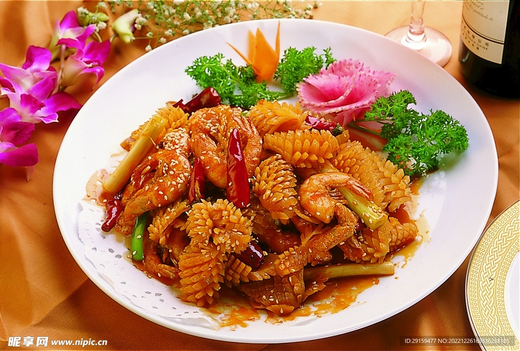 香辣鱿鱼虾