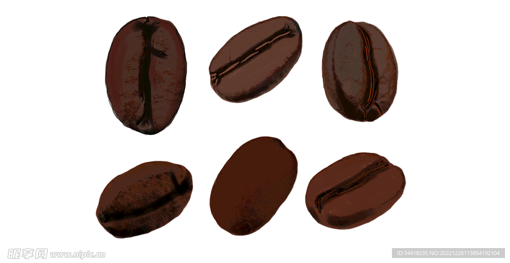 咖啡豆贴图
