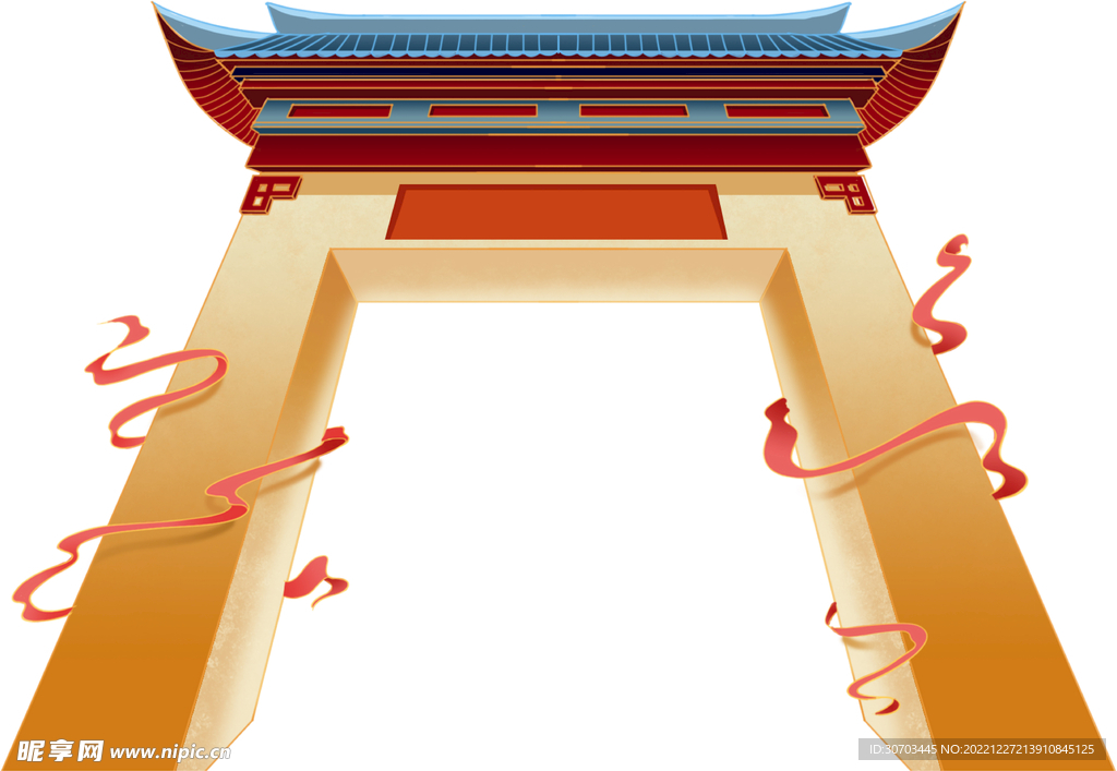 金色的大门