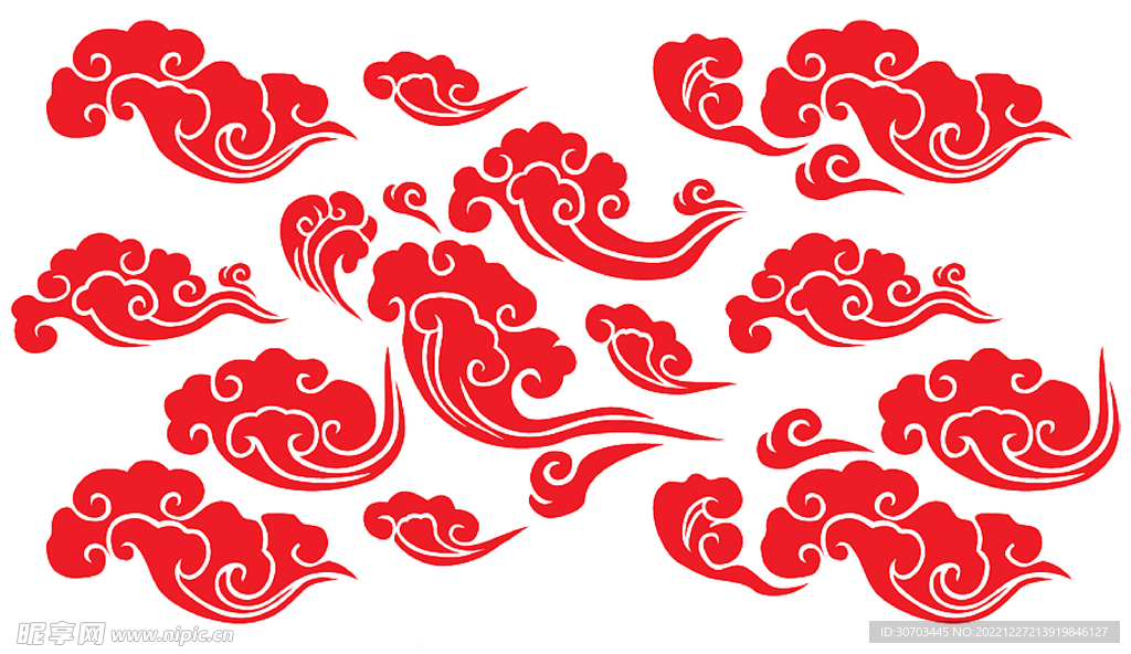 红色祥云