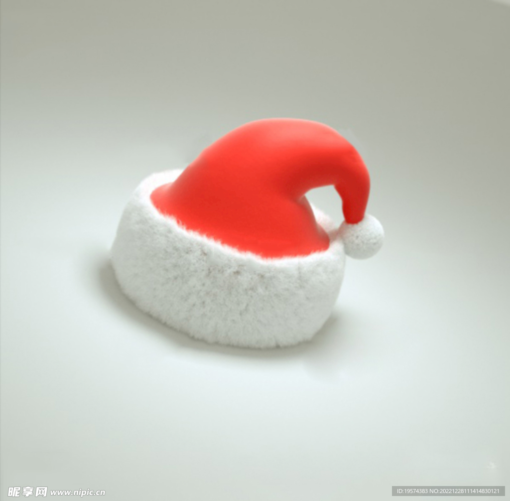 C4D模型圣诞帽子