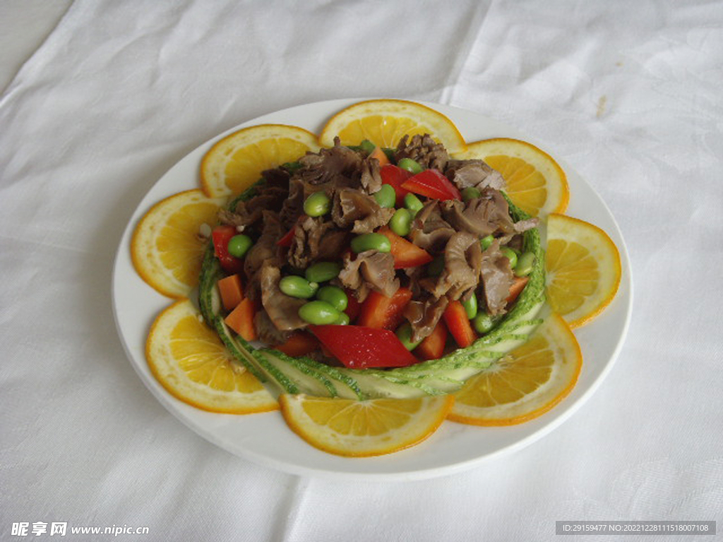 毛豆拌鸡胗