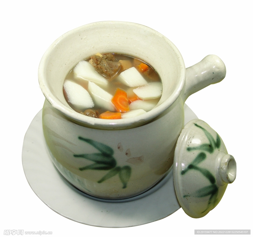 鹿肉山药煲