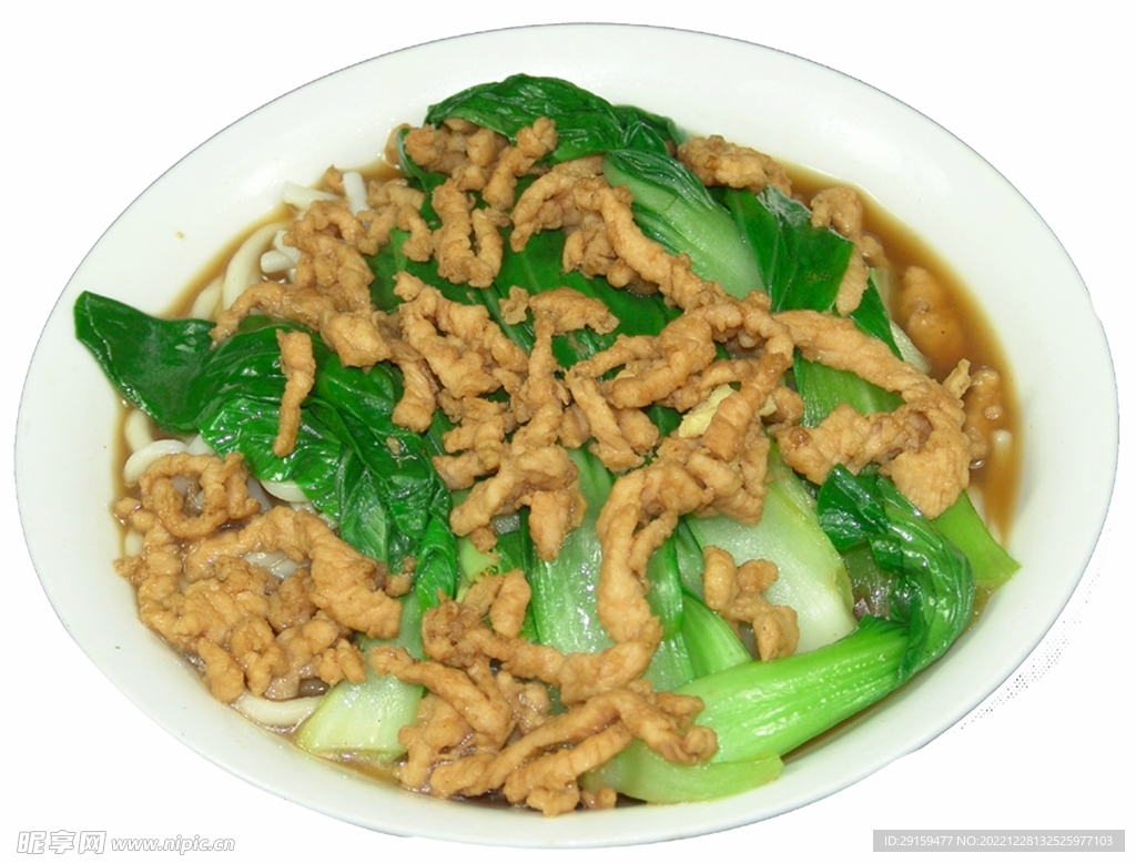 肉丝面