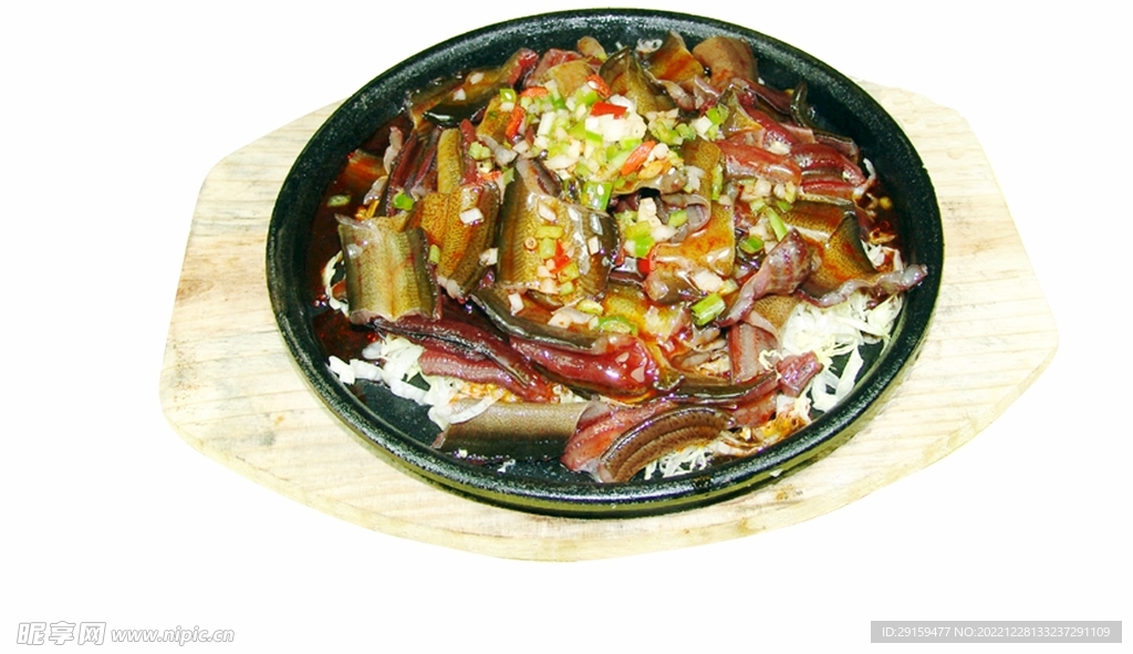 铁板黑椒鳝片