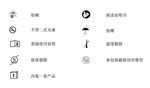 医疗说明书包装外箱图标湿度极限