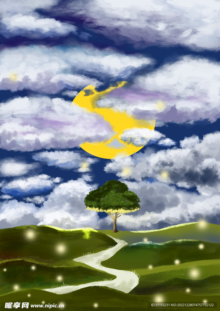 梦幻插画