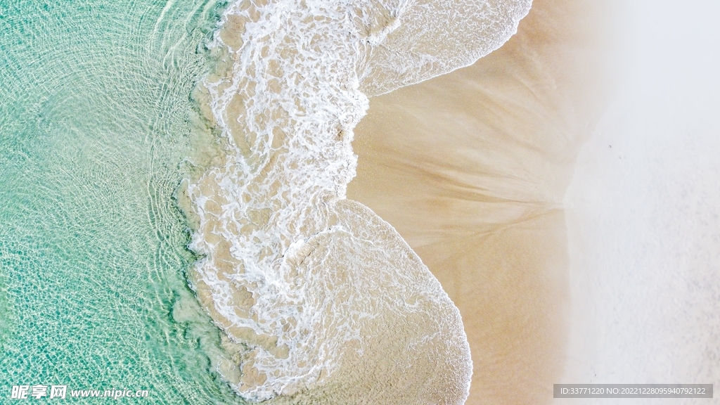 俯视大海