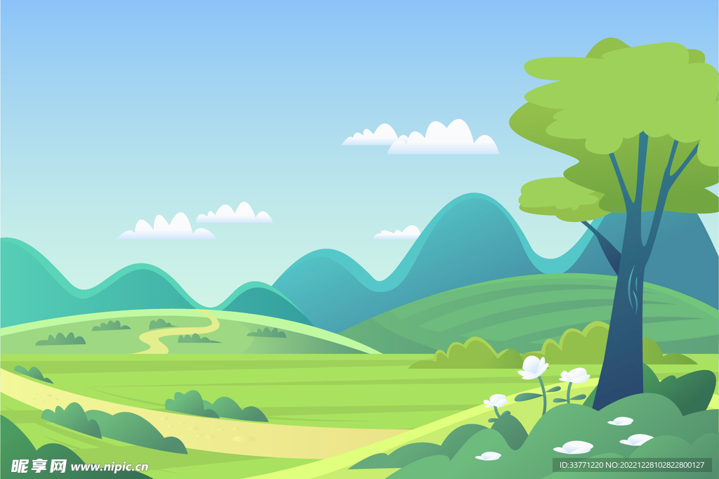 春天的风景