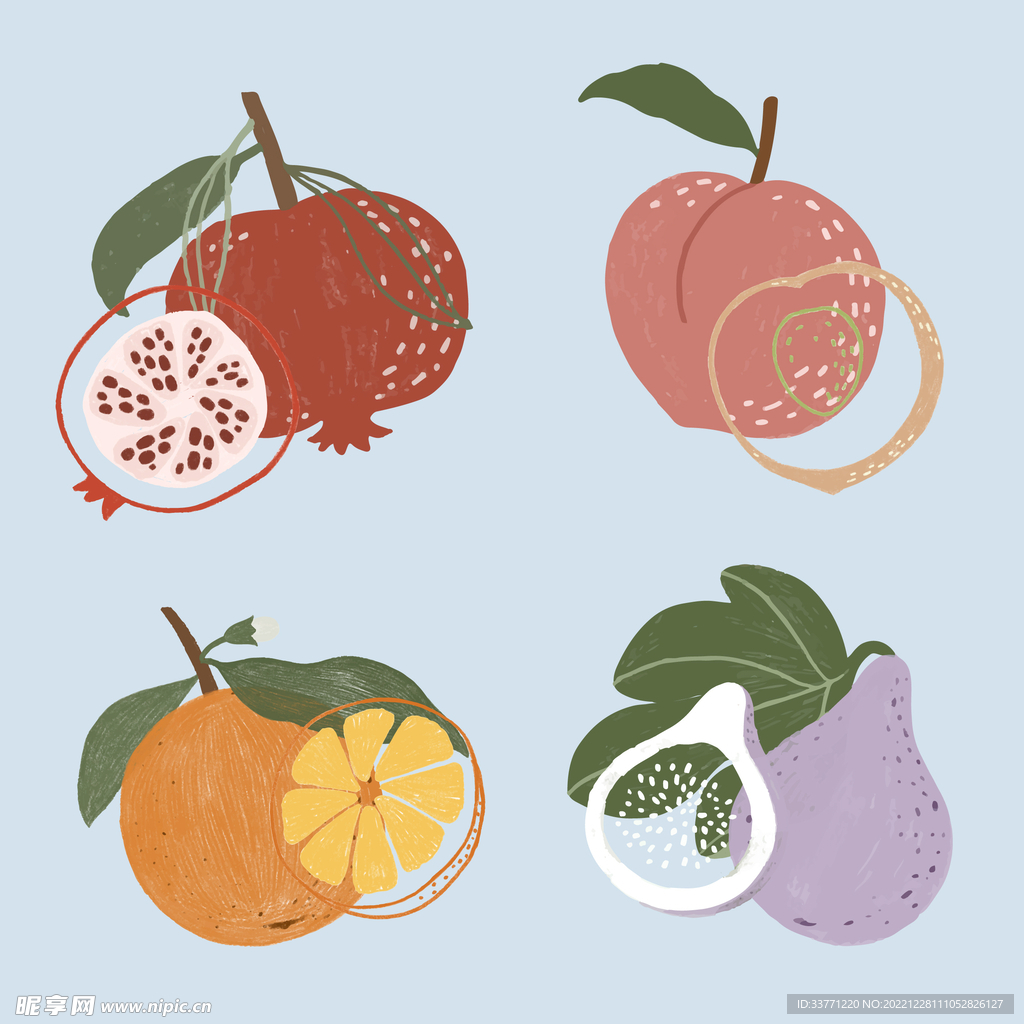 水果插画