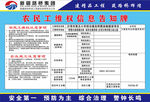 农民工维权信息告知牌