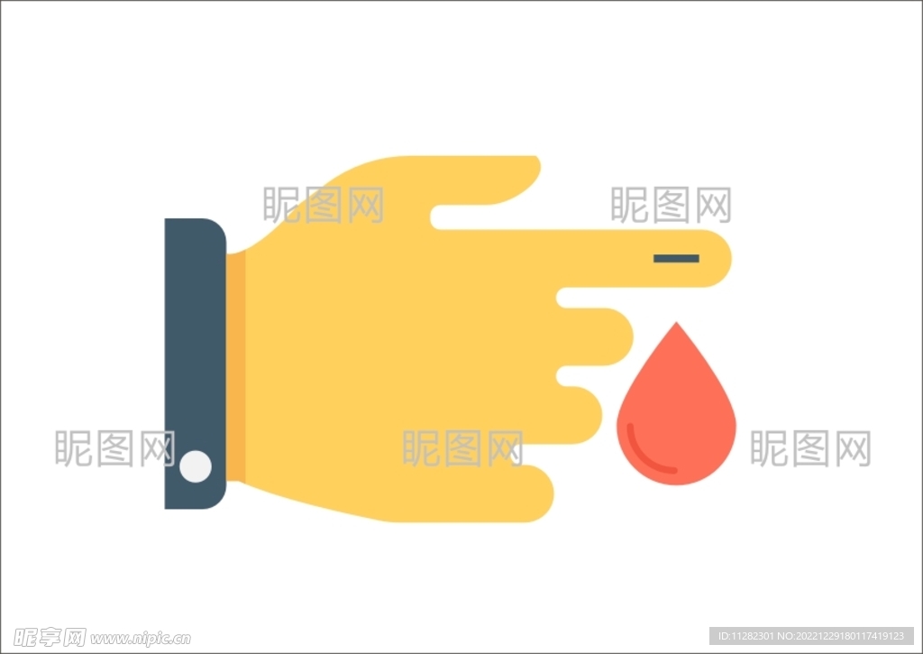 扎手指