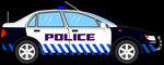 警车素材