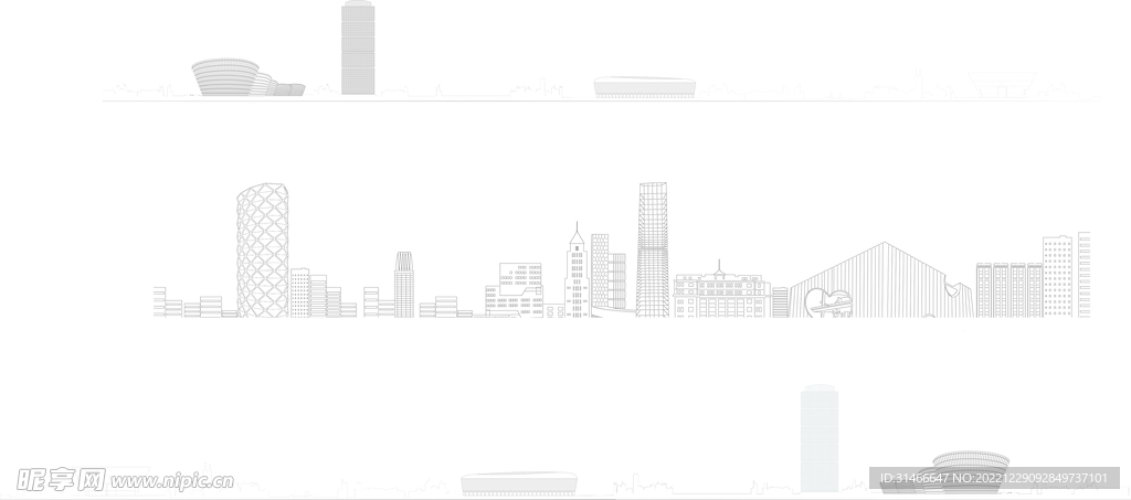 城市剪影
